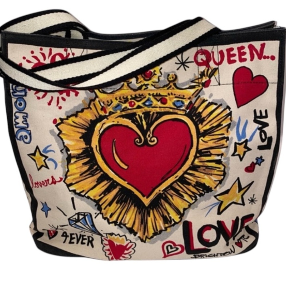 Brighton Queen of Love Tote Bag